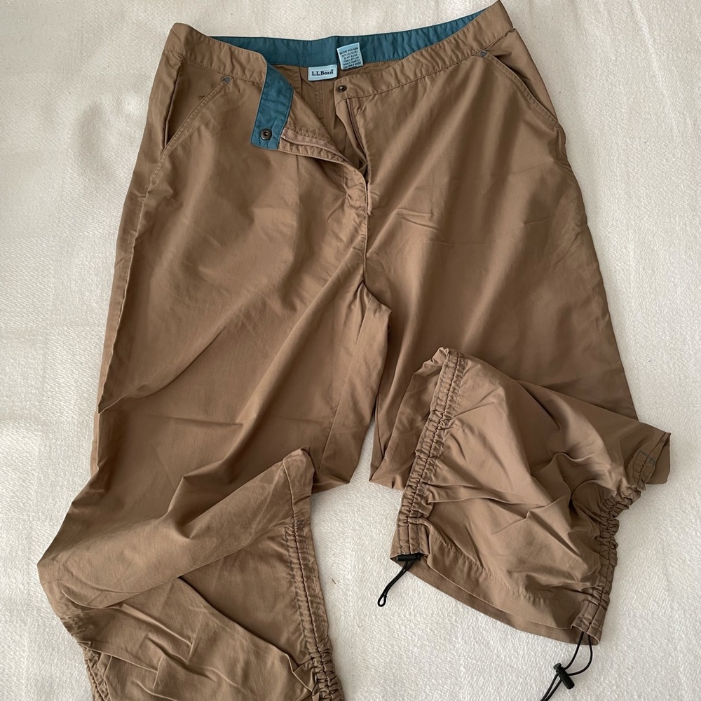 LLBean Hiking Pants in Mocha size 12